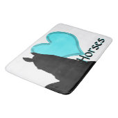 Hartpaarden I Aqua Heart Badmat (Gekanteld)