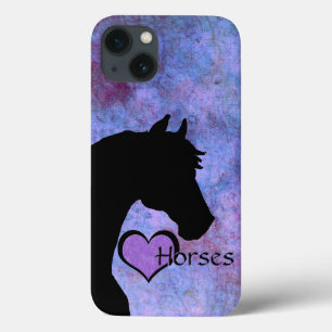 Hartpaarden II (paars) Case-Mate iPhone Case