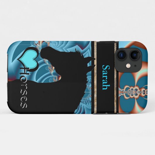 Hartpaarden III  (Dreamweaver 4) Case-Mate iPhone Case (Achterkant (horizontaal))