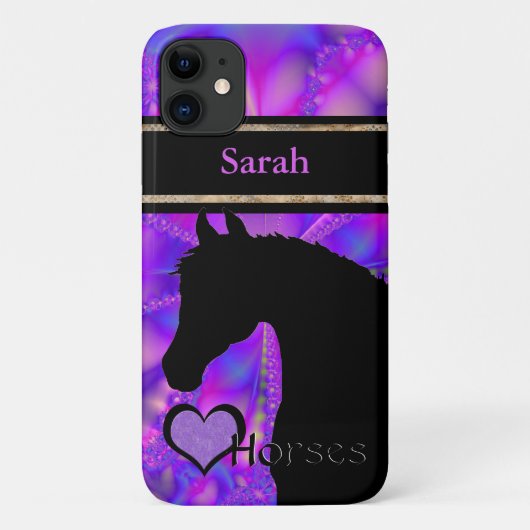 Hartpaarden III  (fractal 100) Case-Mate iPhone Case (Achterkant)