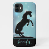 Hartpaarden V (blauwgroene enkels) Case-Mate iPhone Case (Achterkant)
