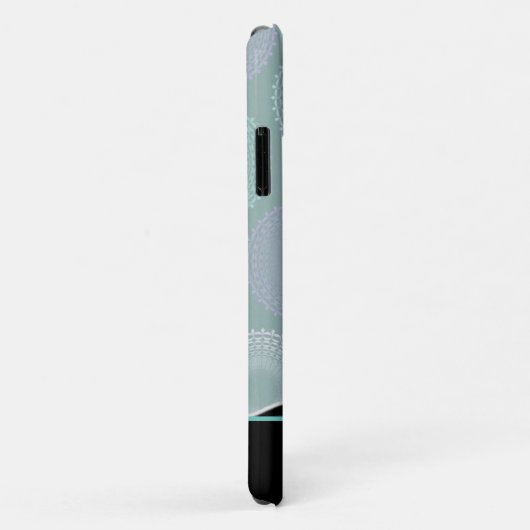 Hartpaarden V (groene cirkels) Case-Mate iPhone Case (Achterkant/rechts)