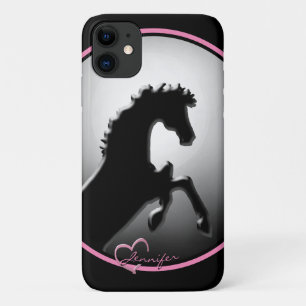 Hartpaarden V Hazy Moon (roze) Case-Mate iPhone Case