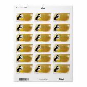 Hartpaarden V Holiday (Gouden sterren) Etiket (Full Sheet)