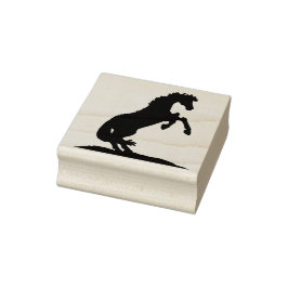 Hartpaarden V (kweeksilhouet) Rubberstempel
