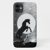 Hartpaarden V (zilverlijnen) Case-Mate iPhone Case (Achterkant)