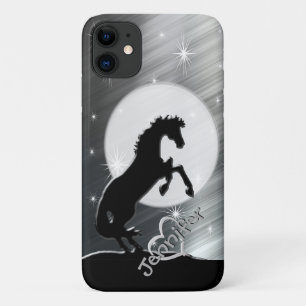 Hartpaarden V (zilverlijnen) Case-Mate iPhone Case