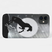 Hartpaarden V (zilverlijnen) Case-Mate iPhone Case (Achterkant (horizontaal))