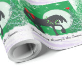 Hartpaarden VI-feestdag (vakantieboom) Cadeaupapier (Rol Hoek)