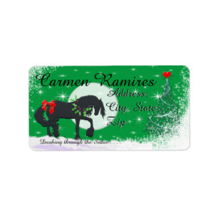 Hartpaarden VI-feestdag (vakantieboom) Etiket