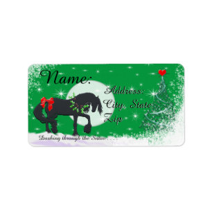 Hartpaarden VI-feestdag (vakantieboom) Etiket