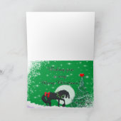 Hartpaarden VI-feestdag (vakantieboom) Feestdagen Kaart (Binnen)