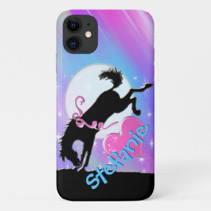 Hartpaarden VII (Colorful Haze) Klassieke ronde st Case-Mate iPhone Case
