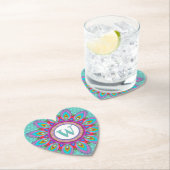 Hartpapier onderzetter psychedelische aangepaste i (Insitu)