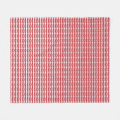 Hartpatroon 2 fleece deken (Voorkant (Horizontaal))