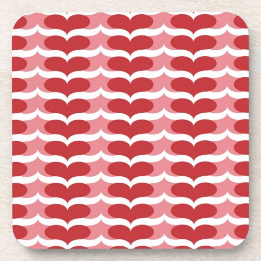 Hartpatroon Bier Onderzetter (Voorkant)