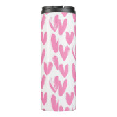 Hartpatroon geschilderd harten thermosbeker (Achterkant)
