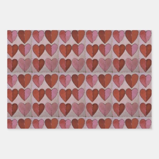  hartpatroon inpakpapier vel (Voorkant 3)