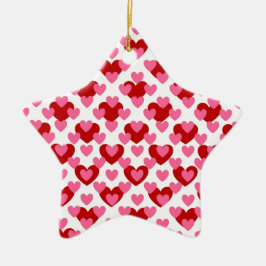 Hartpatroon Keramisch Ornament