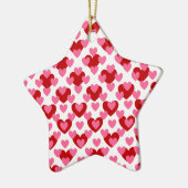 Hartpatroon Keramisch Ornament (Links)