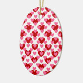 Hartpatroon Keramisch Ornament (Links)