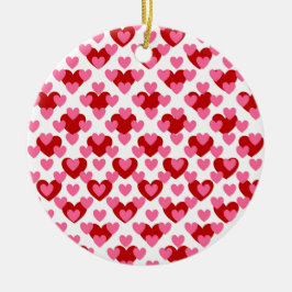 Hartpatroon Keramisch Ornament