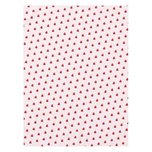 Hartpatroon Liefde Tafelkleed (Voorkant)