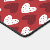 Hartpatroon met Aardbeien Zaden Bureaumat (Hoek)