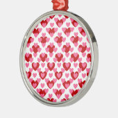 Hartpatroon Metalen Ornament (Links)