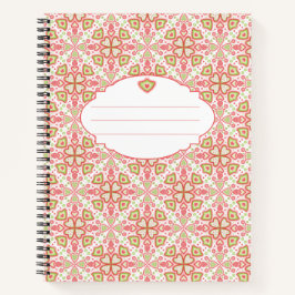 Hartpatroon Notitieboek – Interieur Pagina's Aanpa