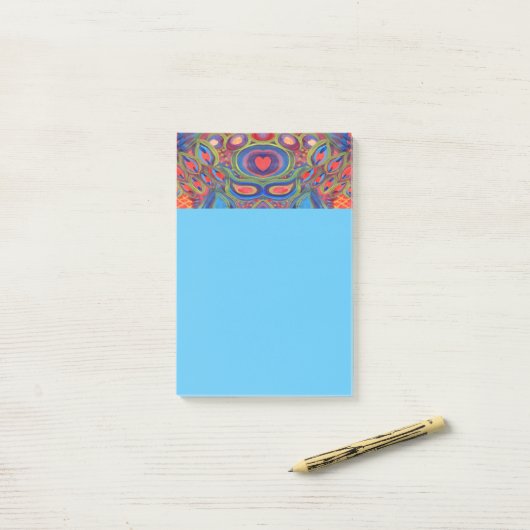 hartpatroon post-it noot post-it® notes (Op bureau)