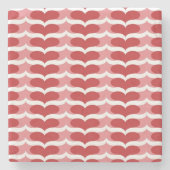 Hartpatroon Stenen Onderzetter (Voorkant)