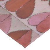 hartpatroon tafelkleed (Gekanteld)