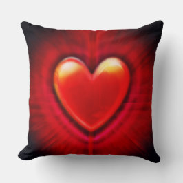 Hartpatroon trendy Valentijns kussen