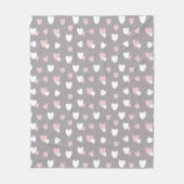 Hartpatroon Valentijn Fleece Deken (Voorkant)