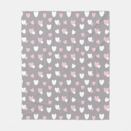 Hartpatroon Valentijn Fleece Deken