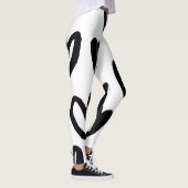 Hartpatroon: Valentijn  Leggings (Rechts)