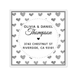 Hartpatroon Zelfinkt Retouradres Stempel