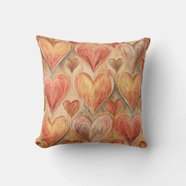 Hartpatroonkussen Kussen (Voorkant)