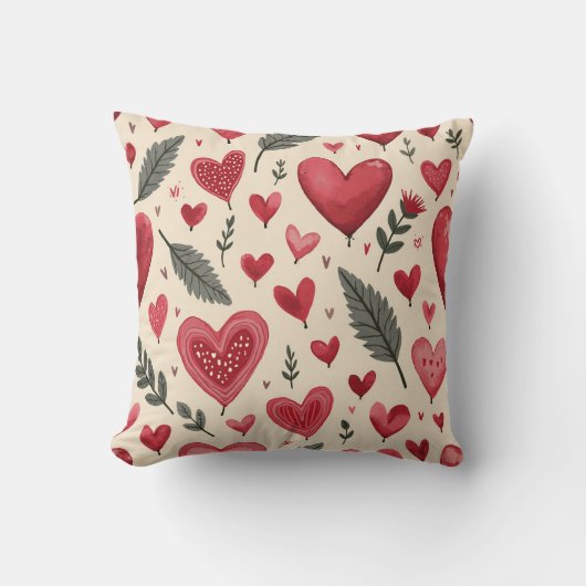 hartpatroonkussen kussen (Voorkant)