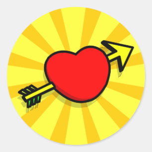 HARTPIJL STICKER