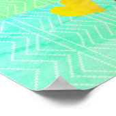 Hartpijn Baby shower Kinderen Zaal Poster Banner (Hoek)