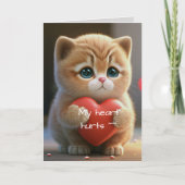 HARTPIJN ONTBREKENDE KAART (Voorkant)