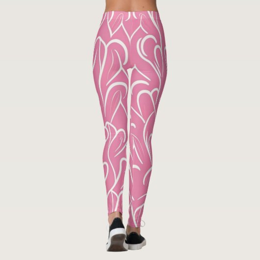 Hartprint Leggings (Achterkant)