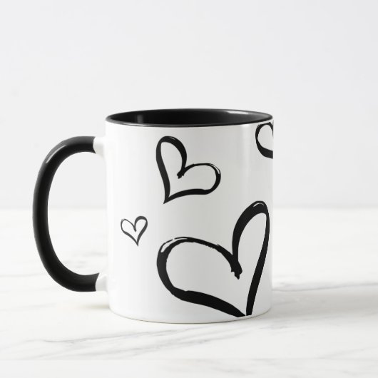 Hartprint mok (Links)
