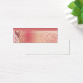 hartprofielkaart mini visitekaartjes (Bureau)