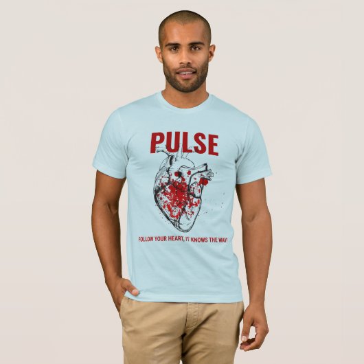 Hartpuls T-shirt (Voorkant volledig)