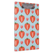 Hartrambes met pooldots en harten klembord (Rechts)