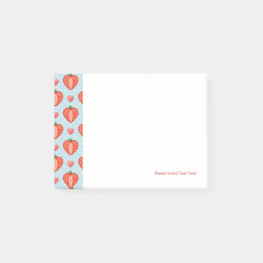 Hartrambes met pooldots en harten post-it® notes (Voorkant)