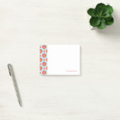 Hartrambes met pooldots en harten post-it® notes (Kantoor)